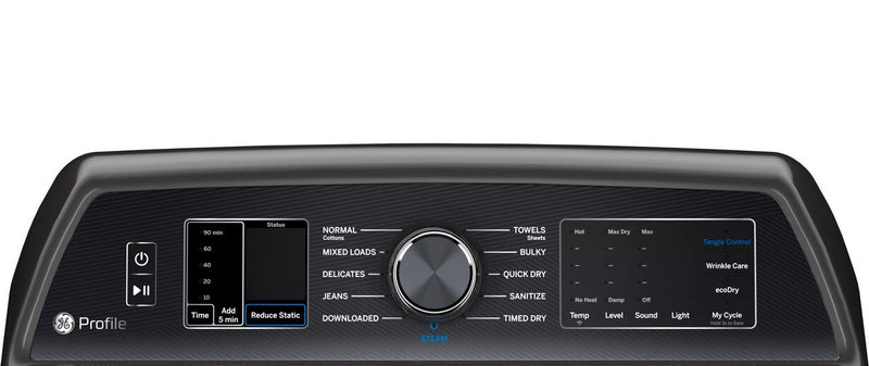 Profile 7.4 Cu. Ft. Electric Dryer with Washer Link - PTD70EBMTDG