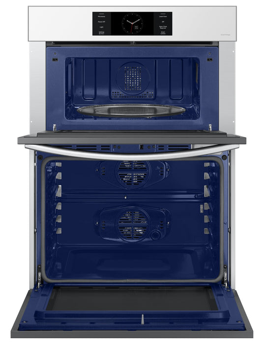 Samsung 30\" 7 Cu. Ft. Electric Micowave Combination Wall Oven - White - NQ70CB700D12AA