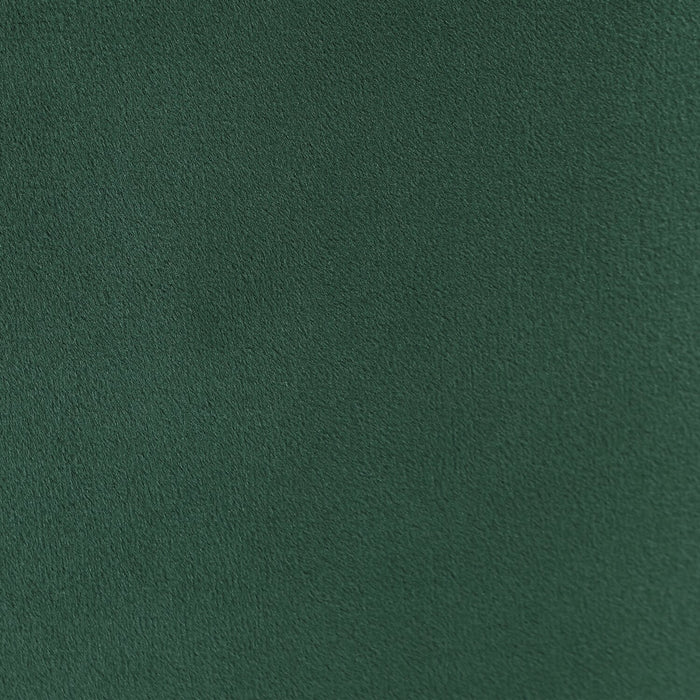 Phebe 16.5\" Storage Ottoman with Gold Trim Base - Green