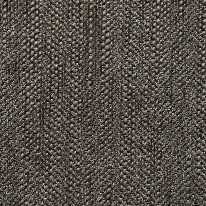 Made in Canada Nofia 3-Piece Left-Facing Chenille Fabric Sectional with  Accent Pillows and Wood Legs - Charcoal Grey