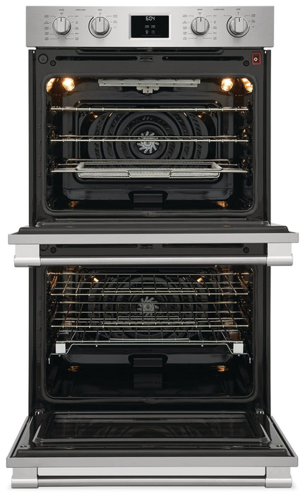 Frigidaire Professional 30\" 5.3/5.3 Cu. Ft. Electric Double Wall Oven with Total Convection - Smudge-Proof® Stainless Steel\t - PCWD3080AF