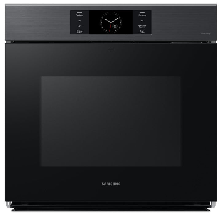 Samsung 30\" 5.1 Cu. Ft. Electric Single Wall Oven with AI Pro Cooking™ Camera and Air Sous Vide  - Matte Black - NV51CG700SMTAA