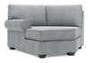 Sofa Lab Roll LAF Cuddler - Luna Pewter
