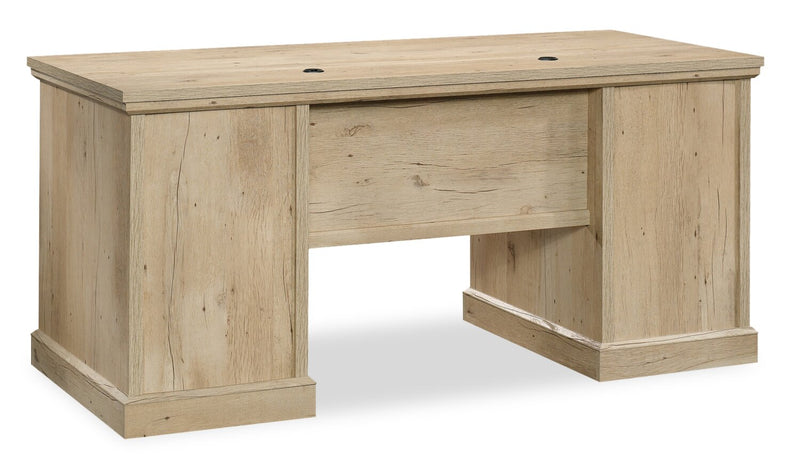 Akira 29.53\" Executvie Office Desk with 6-Drawers - Prime Oak