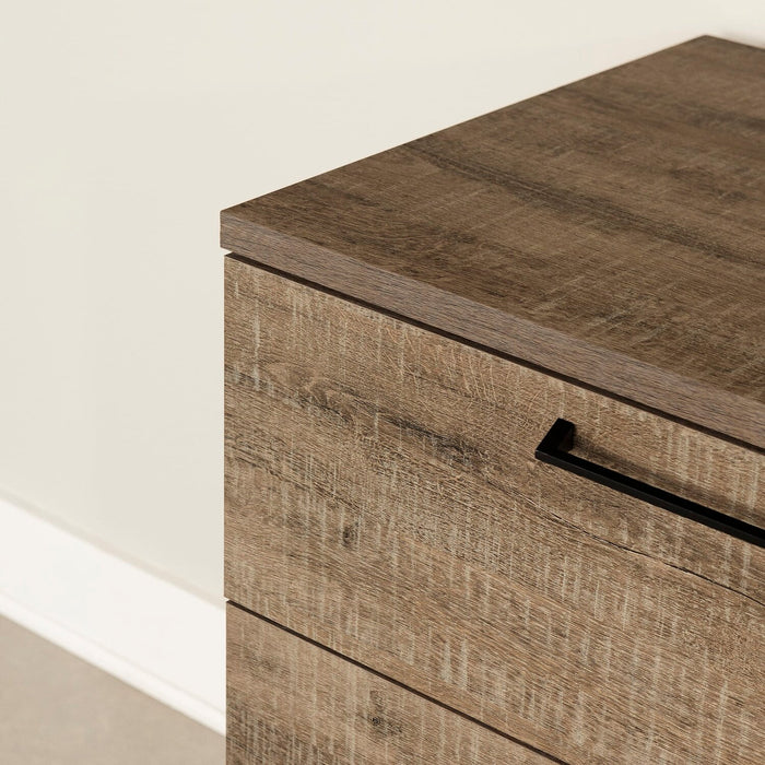 Everley Bedroom 6-Drawer Dresser, 51.3\"W x 31.3\"H - Brown