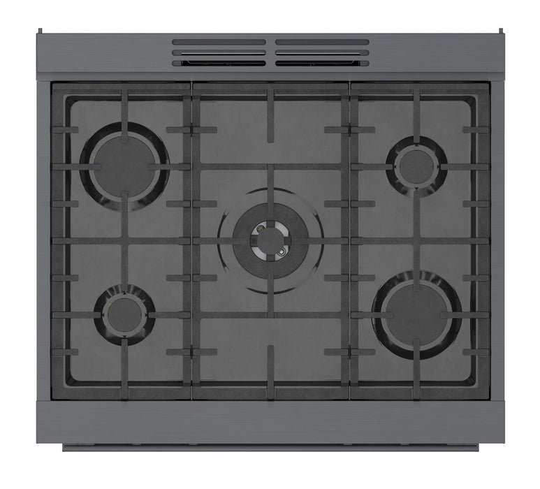 Bosch 800 Series 3.7 Cu. Ft. Industrial-Style Freestanding Gas Range - HGS8045UC