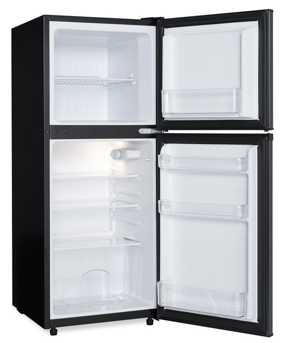 Danby 19\" 4.7 Cu. Ft. Top-Mount Mini Fridge - Black Stainless - DCR047A1BBSL