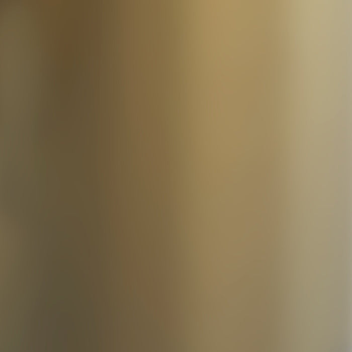 Silas  40.75\" Modern Round Glass Top Coffee Table - Platinum with Metal and Acrylic