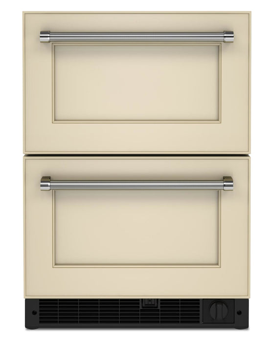 KitchenAid 24\" 4.3 Cu. Ft. Undercounter Drawer Refrigerator - Panel Ready - KUDF204KPA