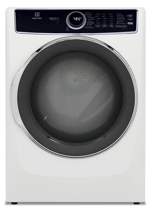 Electrolux 5.2 Cu. Ft. Front-Load Washer and 8 Cu. Ft. Gas Dryer - White
