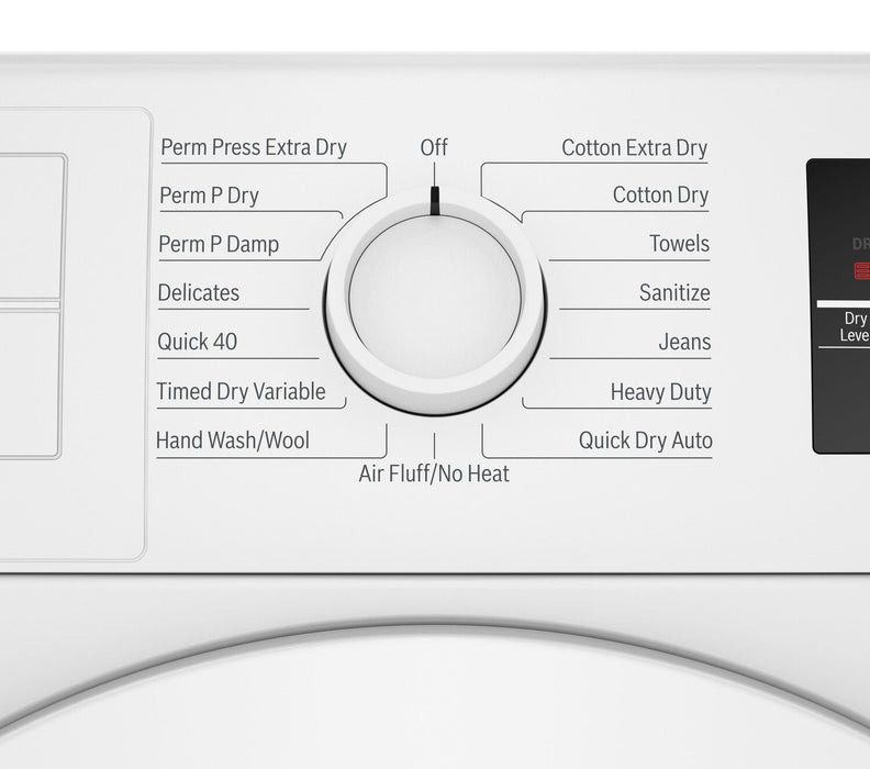 Bosch 300 Series 4.0 Cu. Ft. Compact Condensation Dryer - WTG86403UC