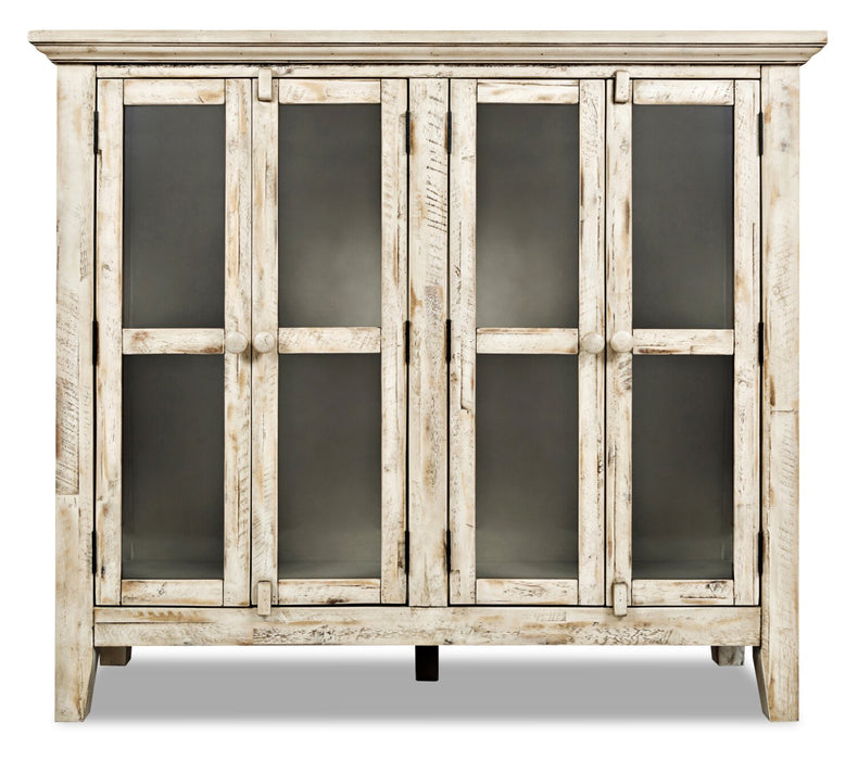 Rocco 48\" 4-Door Accent Cabinet - Cream
