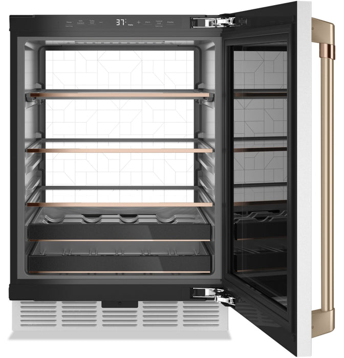 Cafe 24\" 5.1 Cu. Ft. Beverage Centre Refrigerator - White - CCP06BP4PW2