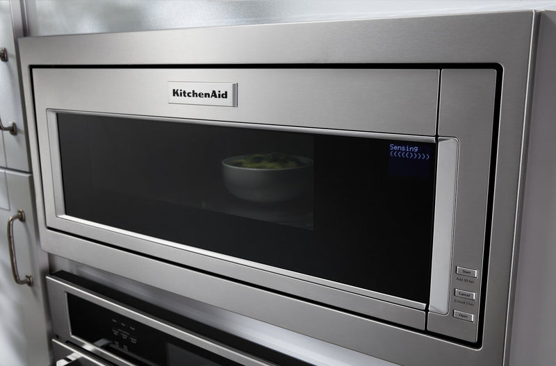 KitchenAid 1.1 Cu. Ft. Built-In Microwave with 900 Watts Cooking - Stainless Steel - YKMBT5011KS