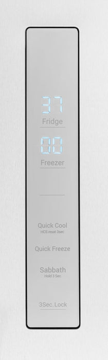 Haier 33\" 16.4 Cu. Ft. Quad Door Refrigerator - Stainless Steel Fingerprint Resistant  - QHE16HYPFS