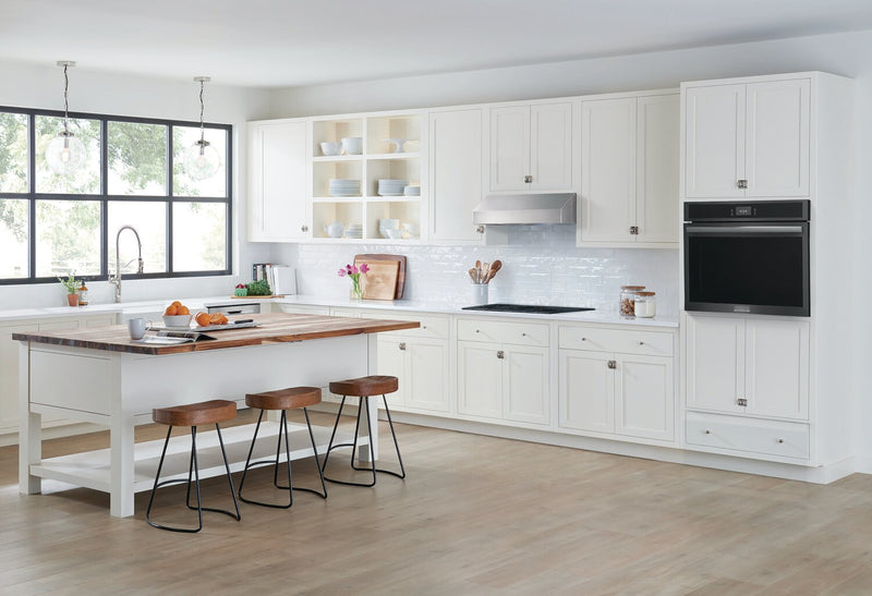 Frigidaire Gallery 30\" 5.3 Cu. Ft. Electric Single Wall Oven with Total Convection - Smudge-Proof® Black Stainless Steel - GCWS3067AD