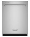 KitchenAid 24\" 39 dBA Built-In Top-Control Dishwasher with Third Rack - Stainless Steel with PrintShield™ Finish - KDTE204KPS
