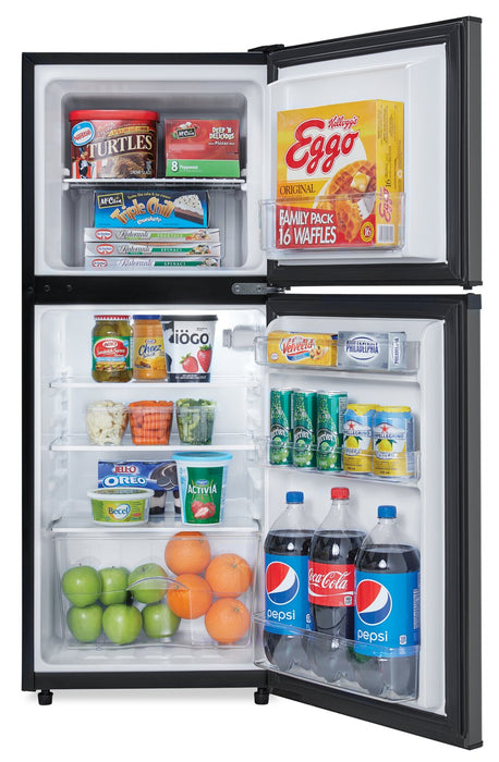 Danby 19\" 4.7 Cu. Ft. Top-Mount Mini Fridge - Black Stainless - DCR047A1BBSL