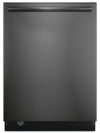 Frigidaire Gallery 24\" 47 dBA Built-In Top-Control Dishwasher - Smudge-Proof™ Black Stainless Steel - GDSH4715AD