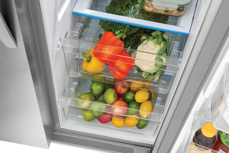 Frigidaire 33\" 22.3 Cu. Ft. Standard-Depth Side-by-Side Refrigerator - Stainless Steel - FRSS2323AS