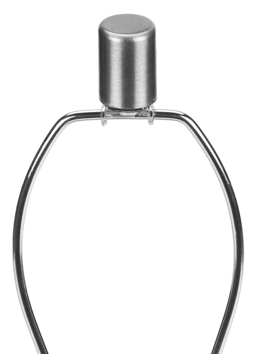 20\" Grey Concrete with Ivory Shade Table Lamp