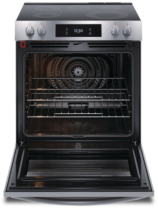 Frigidaire Gallery 6.2 Cu. Ft. Electric Range With Total Convection and Air Fry - Smudge-Proof® Stainless Steel - GCFE306CBF