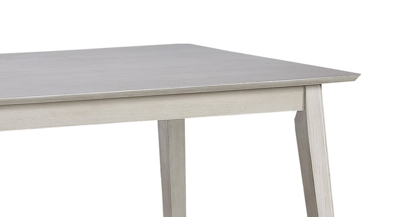 Shae 5pc Dining Set with Table & 4 Chairs, 48\"W - Antique White