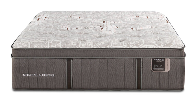 Stearns & Foster Founders Collection Derby County Eurotop Full Mattress