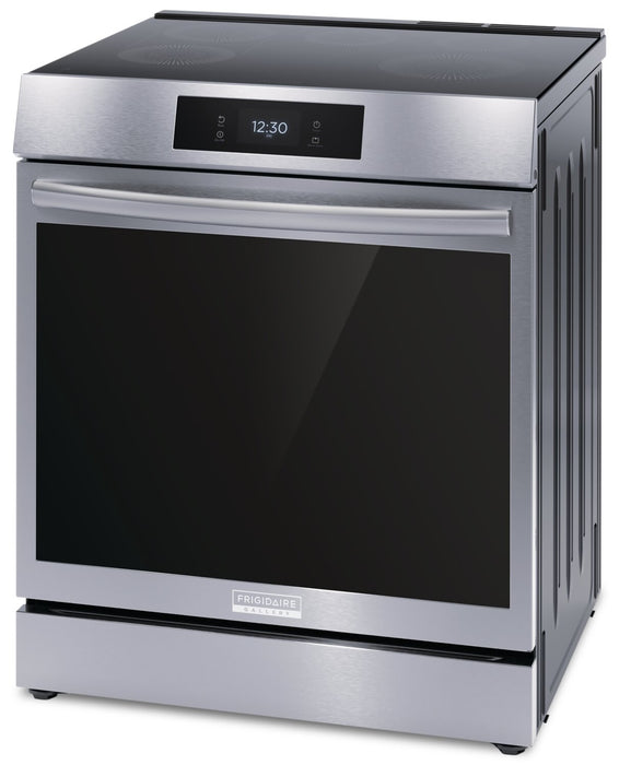 Frigidaire Gallery 6.2 Cu. Ft. Induction Range With Total Convection and Easy-to-Clean Cooktop - Smudge-Proof® Stainless Steel - GCFI306CBF