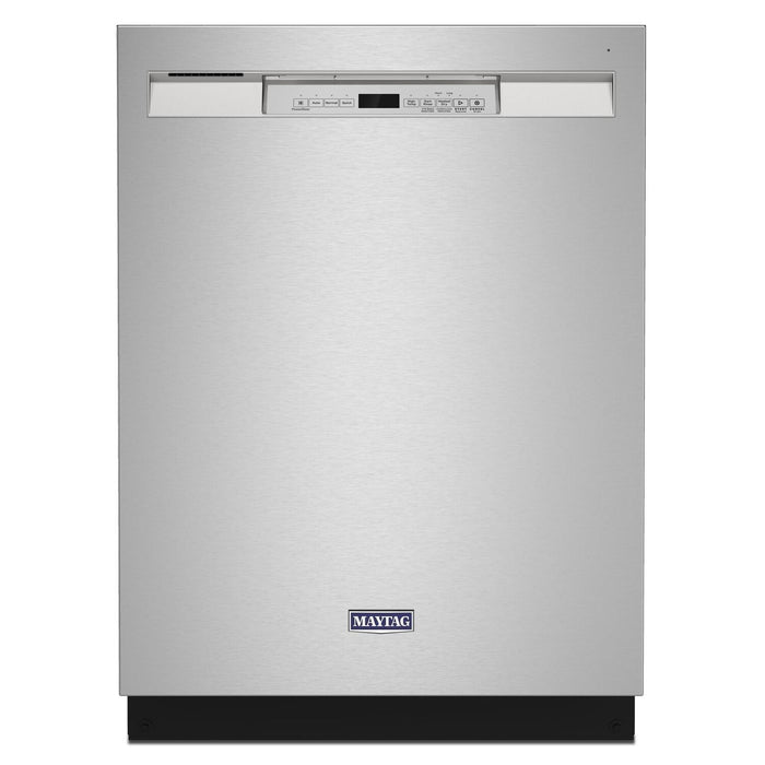Maytag 24\" 50 dBA Built-In Front-Control Dishwasher - Fingerprint Resistant Stainless Steel - MDB4949SKZ