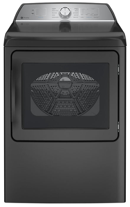 Profile 5.8 Cu. Ft. Top-Load Washer and 7.4 Cu. Ft. Electric Dryer - Diamond Grey