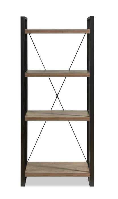 Alvin 66\" Modern 3-Piece Entertainment Centre with Storage and Cable Management for TVs up to 70\"- Hazelnut