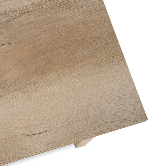 Joana 65.12\" L-Shaped Office Desk - Soft White