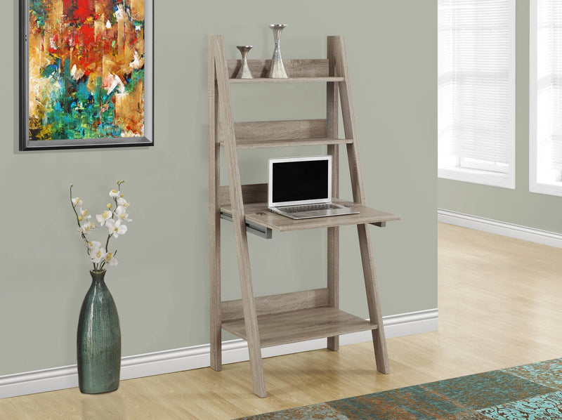 Darian 25.5\" Ladder Style Office Desk - Taupe