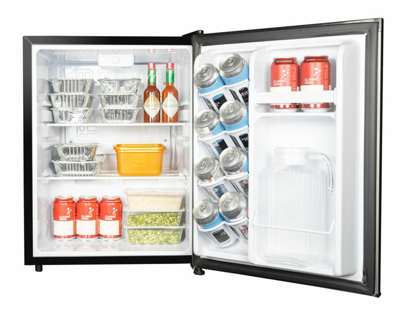 Danby 18.7\" 2.2 Cu. Ft. Single-Door Mini Fridge - Stainless Steel - DAR022A1SLDB