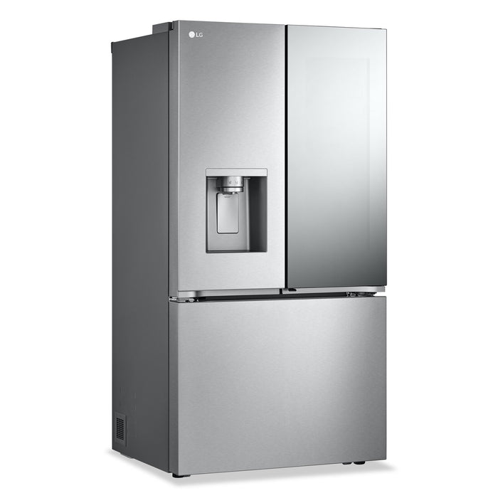 LG 36\" 26 Cu. Ft. French-Door Counter-Depth MAX™ Refrigerator - Smudge Proof Stainless Steel - LRYKC2606S