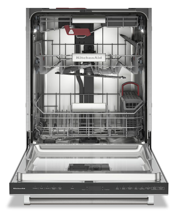 KitchenAid 24\" 39 dBA Built-In Top-Control Dishwasher - Stainless Steel with PrintShield™ Finish - KDTF924PPS