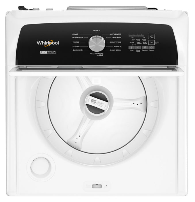 Whirlpool 5.4 Cu. Ft. Top-Load Washer - White - WTW5057LW