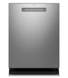Profile 24\" 44 dBA Built-In Top-Control Smart Dishwasher with Piranha Hard Food Disposer - Stainless - PDP715SYVFS
