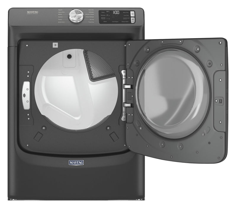 Maytag 7.3 Cu. Ft. Gas Dryer with Steam - Volcano Black - Stackable - MGD6630MBK