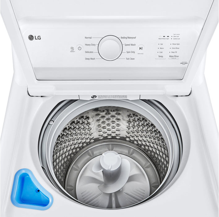 LG 4.8 Cu. Ft. Top-Load High-Efficiency Washer - White - WT6105CW