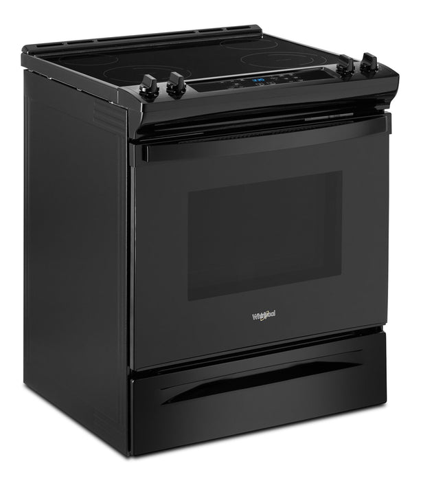 Whirlpool 4.8 Cu. Ft. Electric Range with Self-Clean - Black - YWEE515S0LB