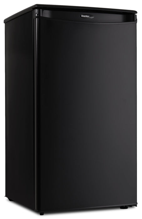 Danby 17.7\" 3.3 Cu. Ft. Single-Door Mini Fridge - Black - DAR033A1BDD