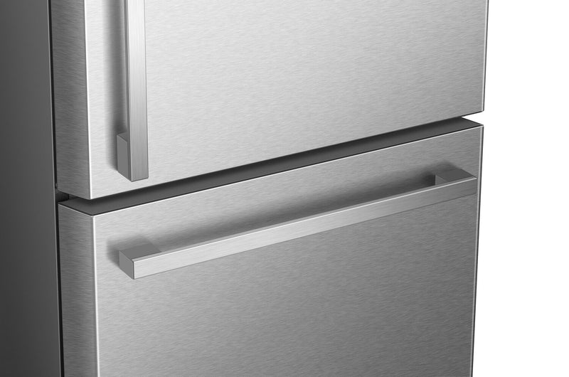 Hisense 31.3\" 22.3 Cu. Ft. Bottom-Mount Refrigerator - Stainless Steel - RB22A2FSE