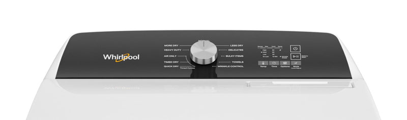 Whirlpool 5.4 - 5.5 Cu. Ft. Top-Load Washer and 7 Cu. Ft. Electric Dryer with Steam