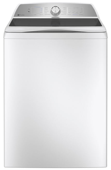Profile 5.8 Cu. Ft. Top-Load Washer and 7.4 Cu. Ft. Electric Dryer - White