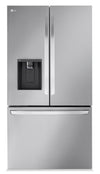 LG 36\" 26 Cu. Ft. French-Door Counter-Depth MAX™ Refrigerator - Smudge Proof Stainless Steel - LRFXC2606S