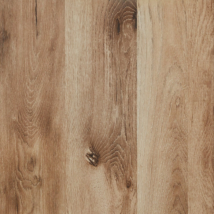 Derekson Panel Bed with Headboard & Frame, Natural - King Size