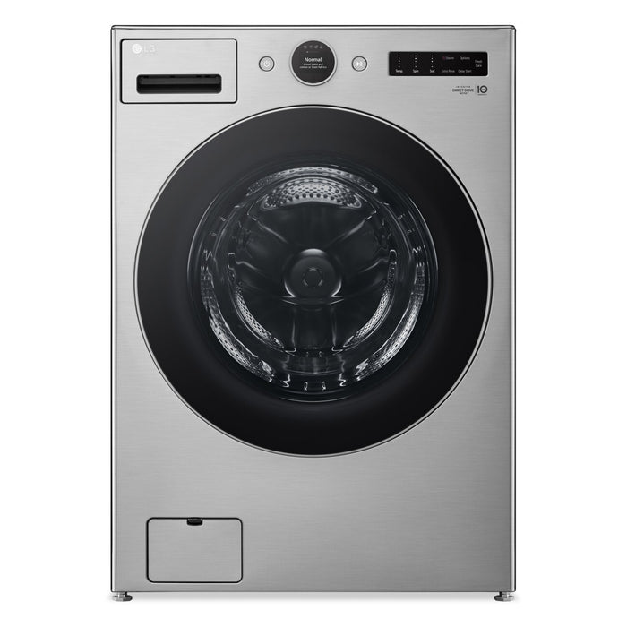 LG 5.2 Cu. Ft. Smart Front-Load High-Efficiency Steam Washer - Graphite Steel - Stackable - WM5500HVA