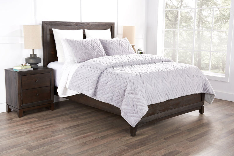 Tilda 3-Piece King Comforter Set - Grey